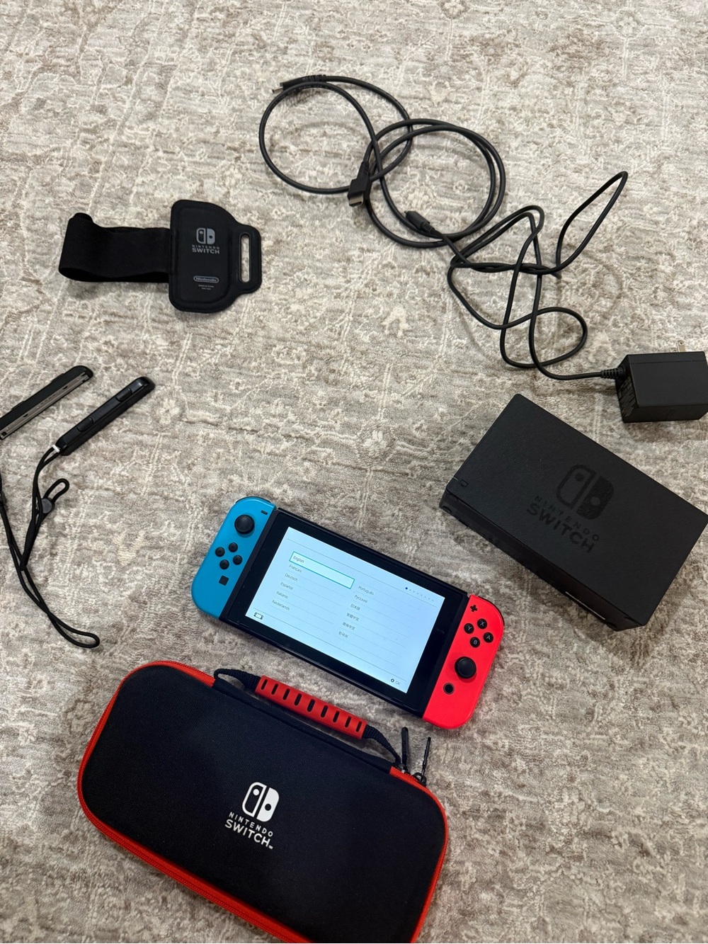Nintendo Switch with Accessories - Picture 2 of 11